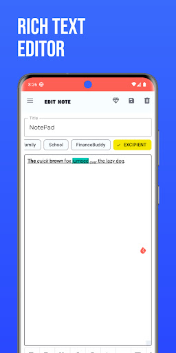 NotePad: Notes, Scanner Screen 3
