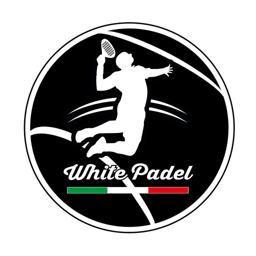 White Padel logo