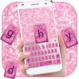 pink glitter keyboard diamond luxury princess icon