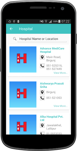 Nepal Hospital Info