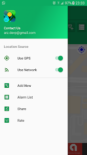 GPS Alarm/ Location Alarm