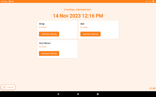 AiOrder POS Screen 2