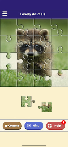 Lovely Animals Puzzle Screen 2