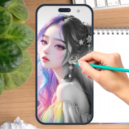 AR Draw Sketch - Anime Drawing