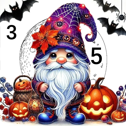 Fairytale Color by number game logo
