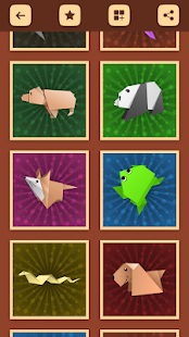 Origami Animal Schemes Screenshot