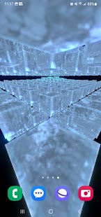 Infinite Cubes Live Wallpaper Schermata