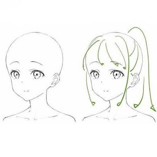 How to draw anime hair for PC / Mac / Windows 11,10,8,7 - Free Download -  
