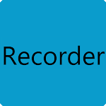 Cover Image of Descargar Recorder 1.0 APK
