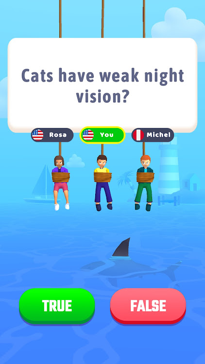 True or False: Shark game - 1.0.3 - (Android)