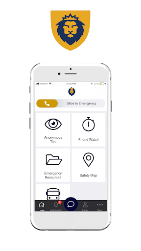 Android application WarnerShield screenshort