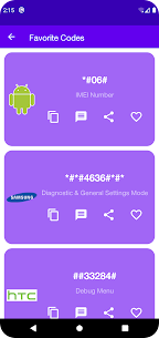 Códigos secretos de Android MOD APK (Premium desbloqueado) 5