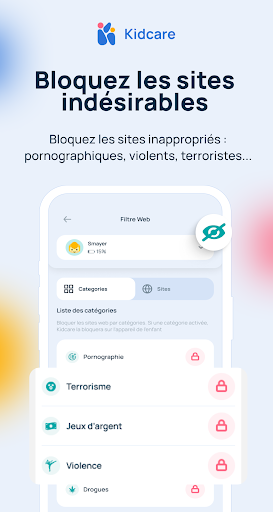 Kidcare : Contrôle parental screenshot 6