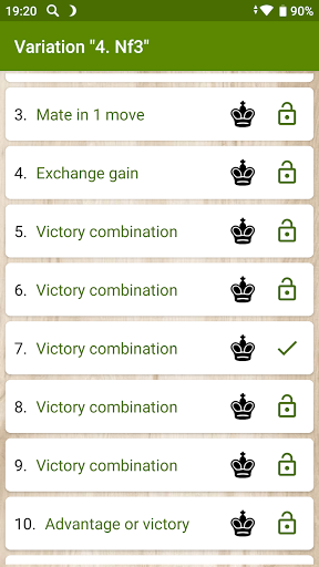 Screenshot of Chess - Budapest Gambit