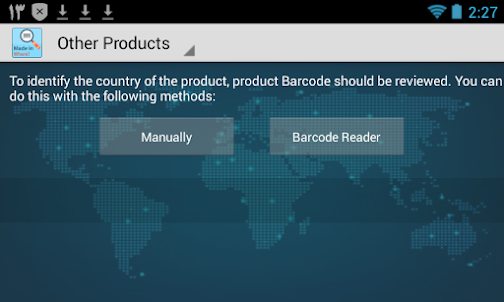 Made in Where? Barcode Reader