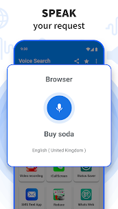 Voice Search: Search Assistant MOD (Premium Unlocked) 3