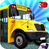 Kids School Bus Driver 3D icon