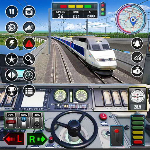 Euro Train Driver Train Games - Apps on Google Play