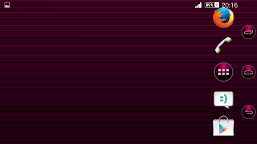 Stripes Pink Xperien Theme