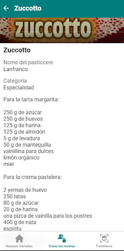 Recetas Variadas