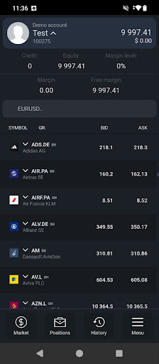 Alfa Labs App Simulator