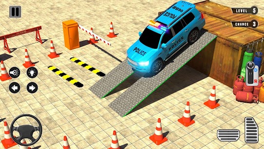 Police Car Games Parking 3D Mod Apk 1.4.3 Download (Money Unlocked) 5