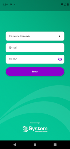 Android application Sys Vendas | Força de Vendas screenshort