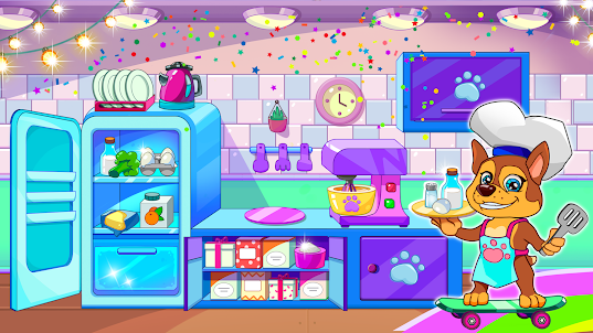 Paw Bakery: Cooking patrol