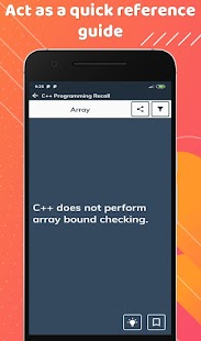 C++ Programming Recall Screenshot
