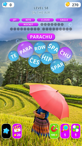 Android application Merge Words: Brain Puzzle screenshort