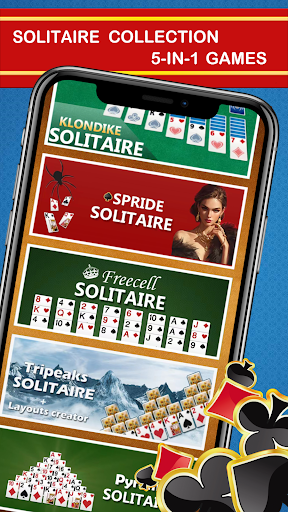 5-in-1 Solitaire Screenshot