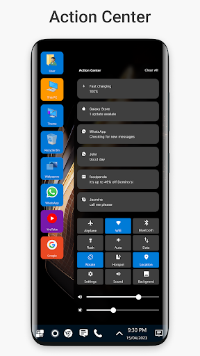 Win 11 Launcher - Personalization - apps