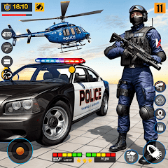 US Police Shooting Crime City Mod apk versão mais recente download gratuito