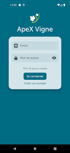 Android application ApeX Vigne screenshort