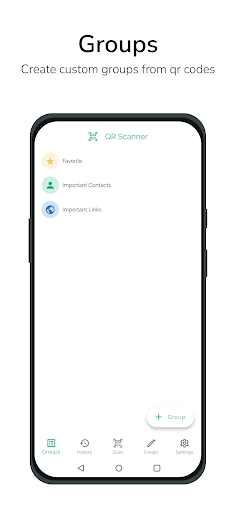QR Scanner & Generator Screen 2
