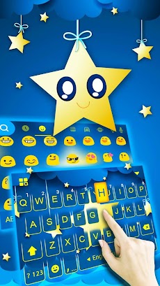 最新版、クールな Little Star のテーマキーボードのおすすめ画像1