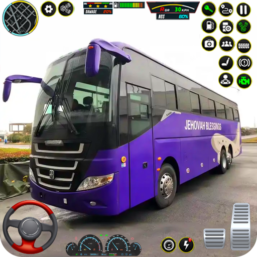 اليورو حافلة مدرسية ألعاب 3D
