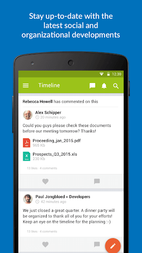 Android application Cyclus Plaza screenshort