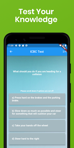 ICBC Driving L Test Prep Screen 3