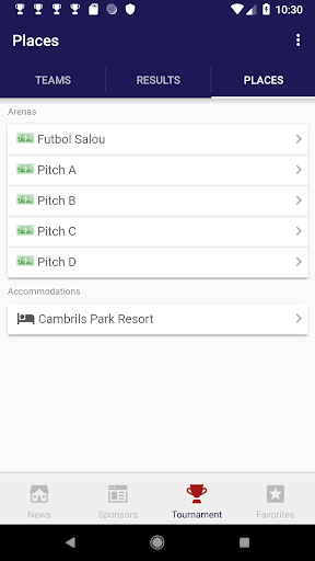 WSG Football Cup Screen 3