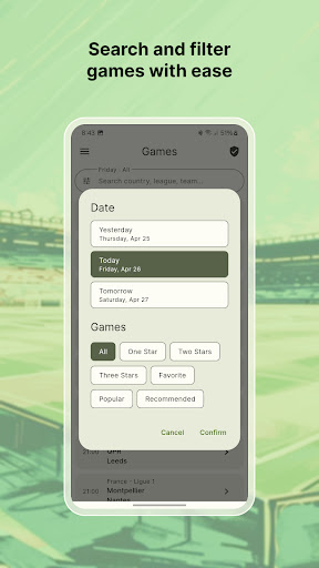AiWon Football Predictions Screen 2