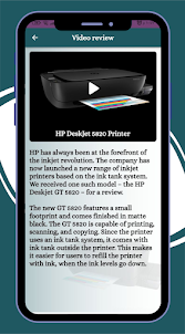 HP DeskJet 5820 Printer Guide