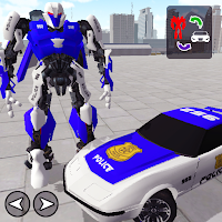 Полицейский робот-трансформер
