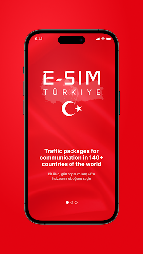 Android application Turkiye E-SIM screenshort