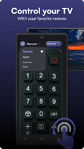 Remote control for TCL TVs 2