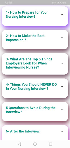 Nursing Interview Tips 8