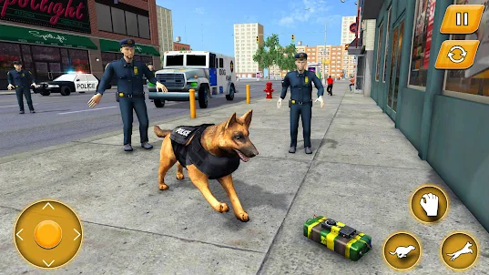 Выживание полицейской собаки K