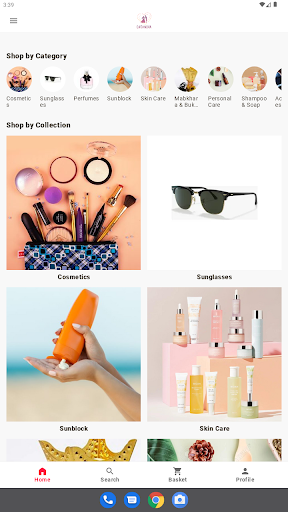 Android application Casanova Gifts screenshort