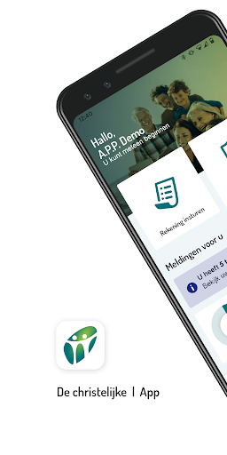 Android application De christelijke | App screenshort