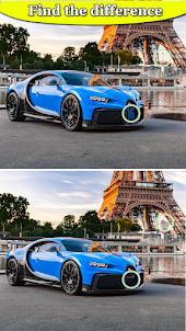 Bugatti Chiron Find Difference
